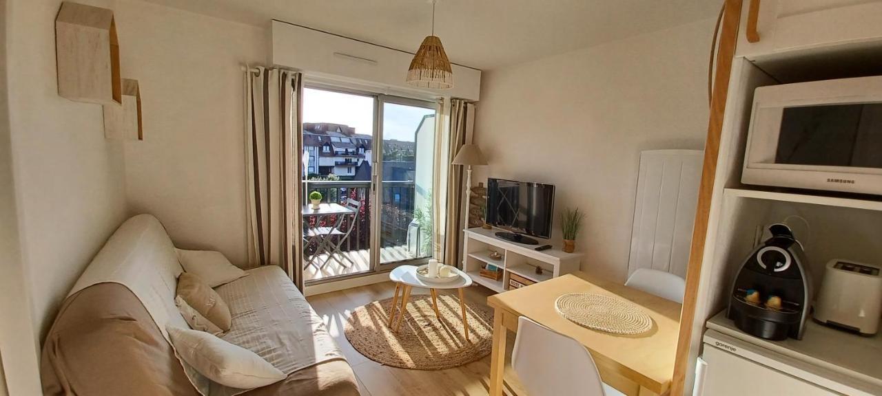 T2 cosy/balcon sud ouest/300m-mer/Villers sur Mer Extérieur photo
